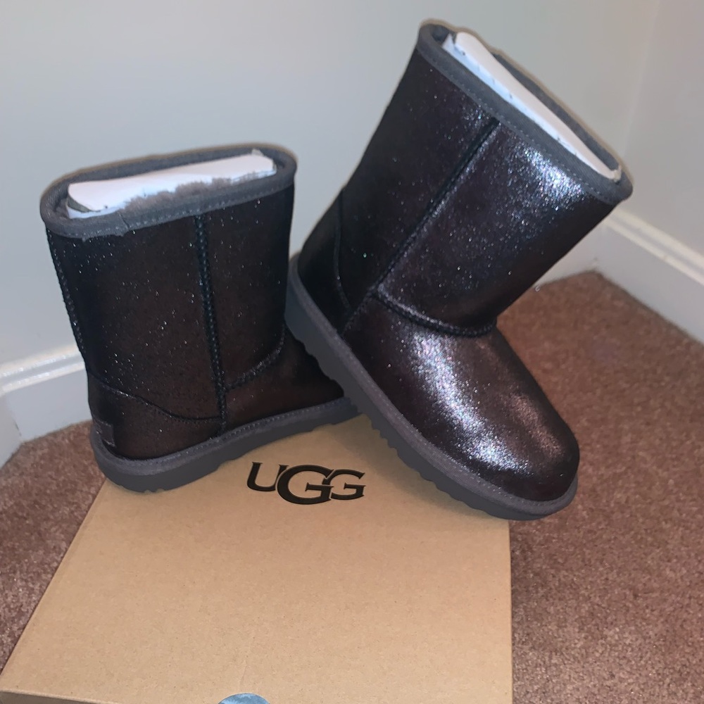 Kids Classic Metallic Glitter Uggs